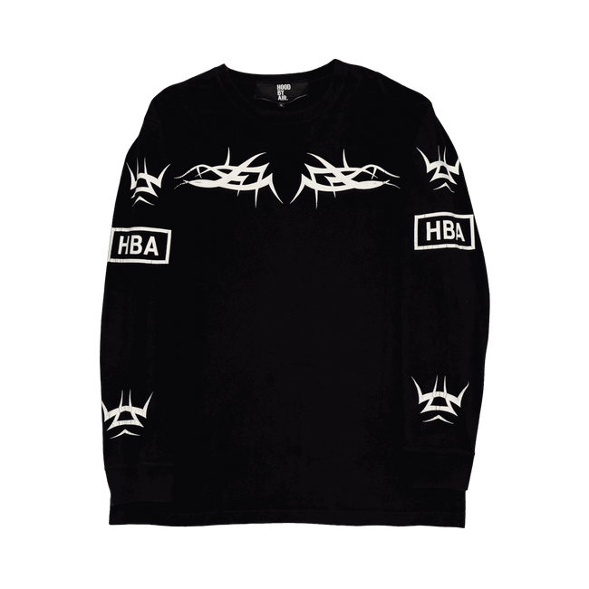 Hood by Air HBA L/S Tee Black (USED)