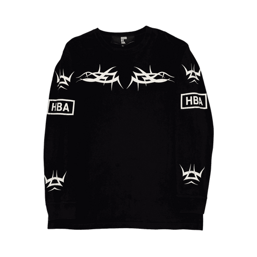 Hood by Air HBA L/S Tee Black (USED) | Vintage Clothing Store Canada