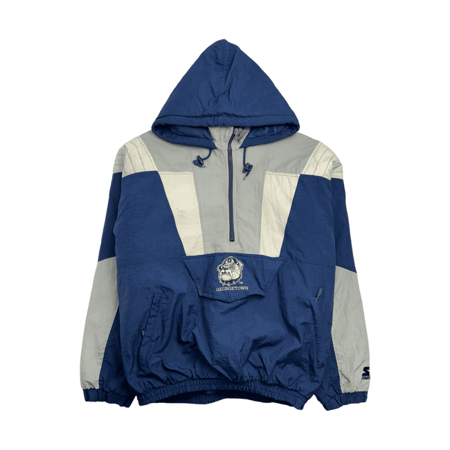 Vintage 90s Starter Georgetown Hoyas Zip-Up Jacket