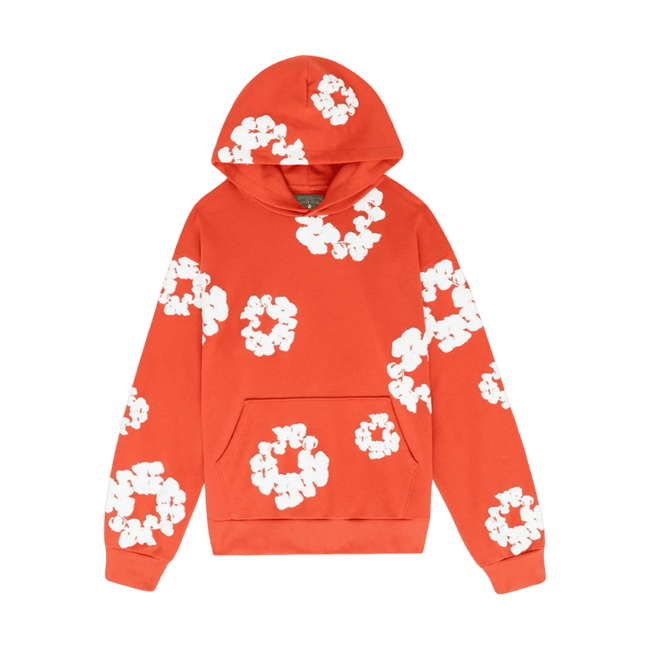 Denim Tears Cotton Wreath Hoodie Orange