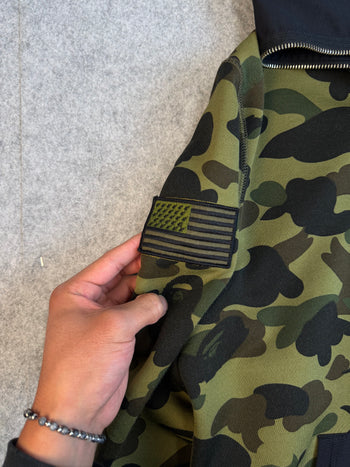 Bape 1st Camo Full Zip Hoodie (USED)