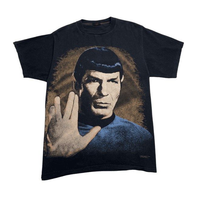 Vintage 90s Star Trek Tee Black