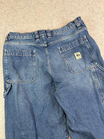 Stussy Denim Double Knee Work Pants (USED)