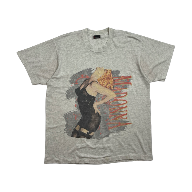 Vintage Madonna Tee Grey