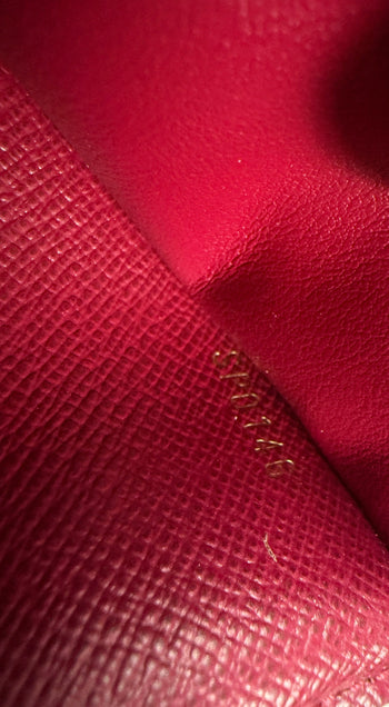Louis Vuitton Monogram Victorine Wallet Brown/Fushcia