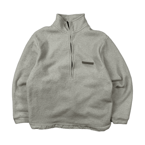 Fear of God Essentials Polar Fleece Half-Zip Oatmeal (USED) | Vintage Clothing Store Canada