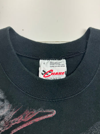 (L) Vintage '98 Dale Earnhardt AOP Nascar Racing Tee Black