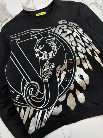 Versace Jeans Logo Sweatshirt Black (USED)