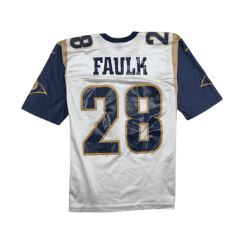 Vintage 90s Nike NFL Marshall Faulk St.Louis Rams Jersey