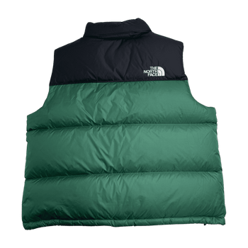 (XXL) The North Face Retro Nuptse 700 Fill Puffer Vest Green
