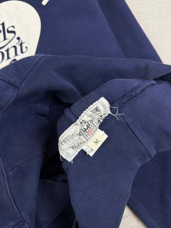 Girls Don’t Cry x Human Made Logo Hoodie Navy (USED)