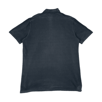 Stone Island Button-up Polo Shirt Dark Gray
