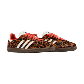 Women's Adidas Samba OG Preloved Red Leopard