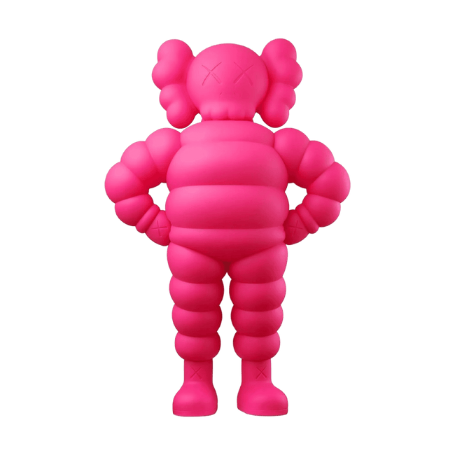 KAWS Chum Vinyl Figure Pink 2022