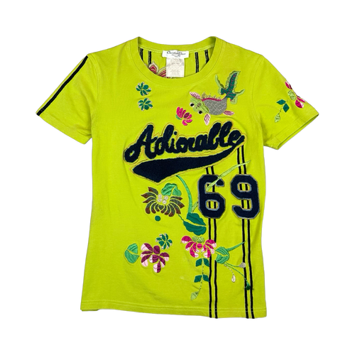 Women’s Christian Dior Adiorable 69 Tee Green | Vintage Clothing Store Canada