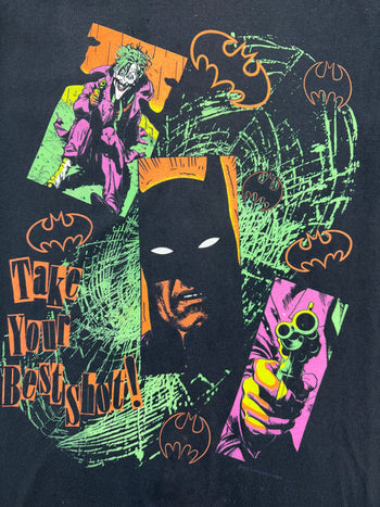 (M) Vintage '89 DC Comics Batman Promo Tee Black