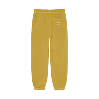 Stussy Contrast Stitch Label Sweatpants Gold