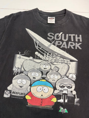 1998 South Park Beef Cake Cartman Tee Black