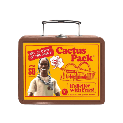 Travis Scott x McDonalds Cactus Pack Vintage Meal Lunchbox | Vintage Clothing Store Canada