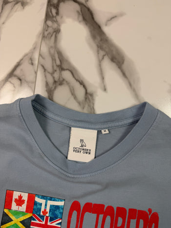 OVO Autonomous Organization Tee Blue (USED)