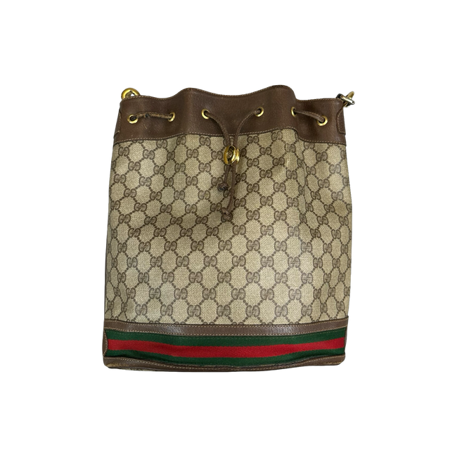Gucci GG Vintage Ophidia Bucket Bag