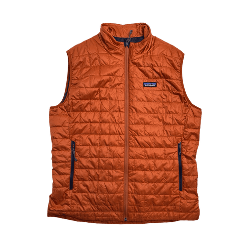 Vintage Patagonia Micro Puff Vest Orange | Vintage Clothing Store Canada