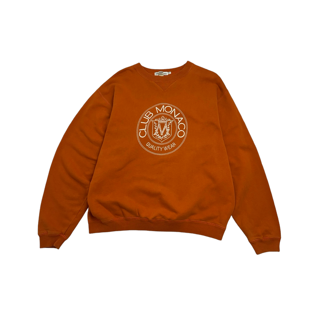 Vintage Club Monaco Sweatshirt Orange
