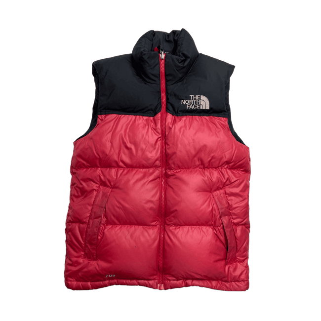 (XS) Vintage The North Face 700 Fill Puffer Vest Red