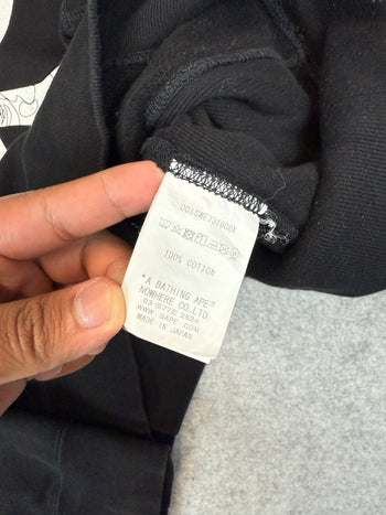 BAPE x Neighborhood Ape Skull Crewneck Black (USED)