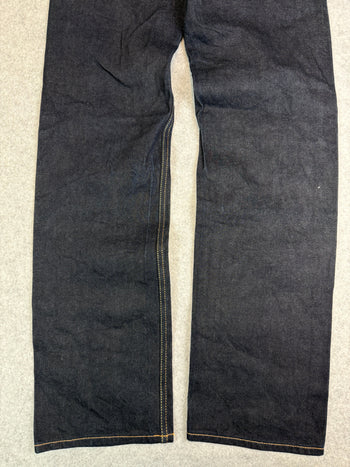 Evisu Lot 2000 Logo Print Seagull Denim Pants
