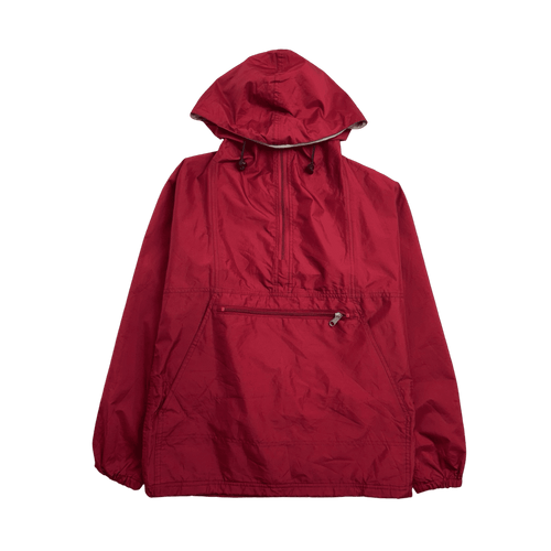 Vintage 90s L.L Bean Gore Tex Anorak Jacket Red | Vintage Clothing Store Canada