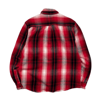 Stussy Plaid Button-Up Shirt Red (USED)