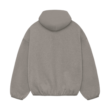 Fear of God Essentials Core Collection Nylon Fleece Hoodie Heather Grey/Dust