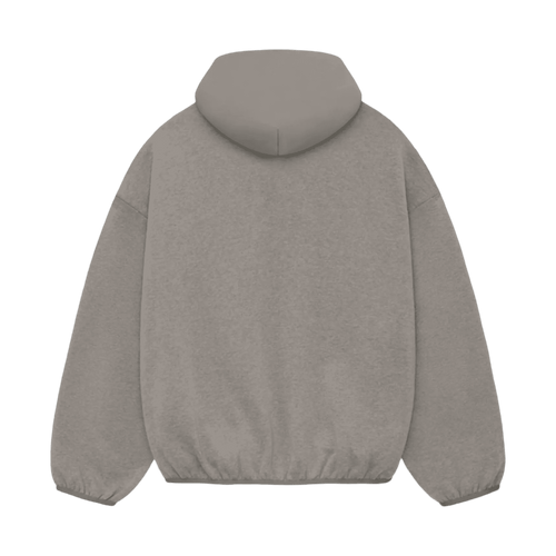 Fear of God Essentials Core Collection Nylon Fleece Hoodie Heather Grey/Dust | Vintage Clothing Store Canada