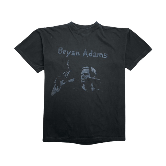 (L) Vintage '03 Bryan Adams Here I Am Tour Tee Black