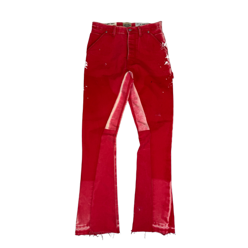 Gallery Dept LA Flare Carpenter Pants Red (USED) | Vintage Clothing Store Canada