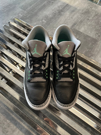 Jordan 3 Retro Green Glow (USED NO BOX)