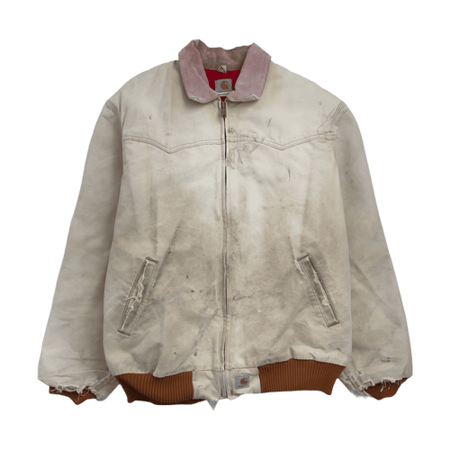 Vintage 90s Carhartt Santa Fe Jacket Beige | Vintage Clothing Store Canada