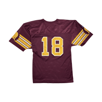 (M) Russell Athletics #18 Football Jersey Burgundy