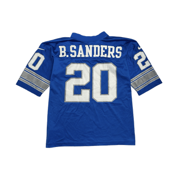 (L) Vintage Nike Barry Sanders Detroit Lions Jersey