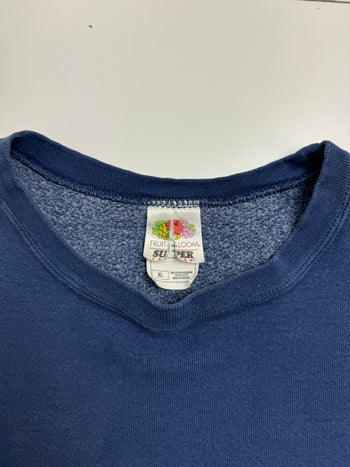 (M) Vintage Blank Sweatshirt Navy