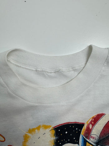 Vintage '85 Daytona Short Track Tee White