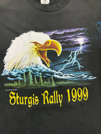 (L) Vintage '99 Sturgis Rally Tee Black