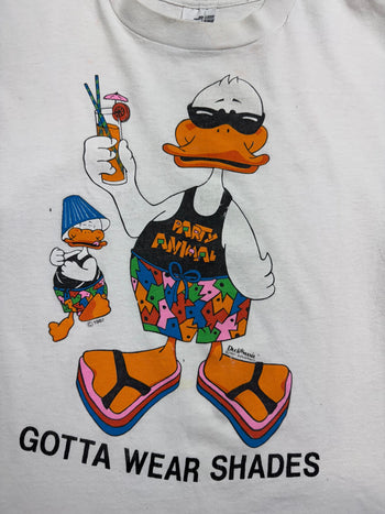 Vintage '87 Duck Mania Tee White