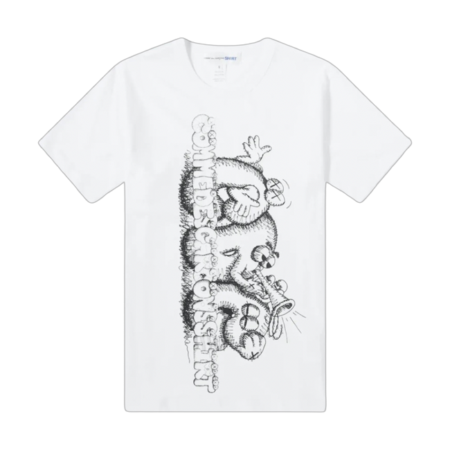 CDG Shirt x KAWS Tee White/Black