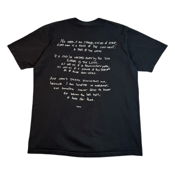 Supreme x Corteiz Rules The World Tee Black (USED)