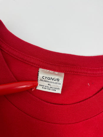 (L) Vintage 2000s Honda Performance First Tee Red