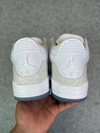 Air Jordan 3 Retro Pure White 2018 (USED)