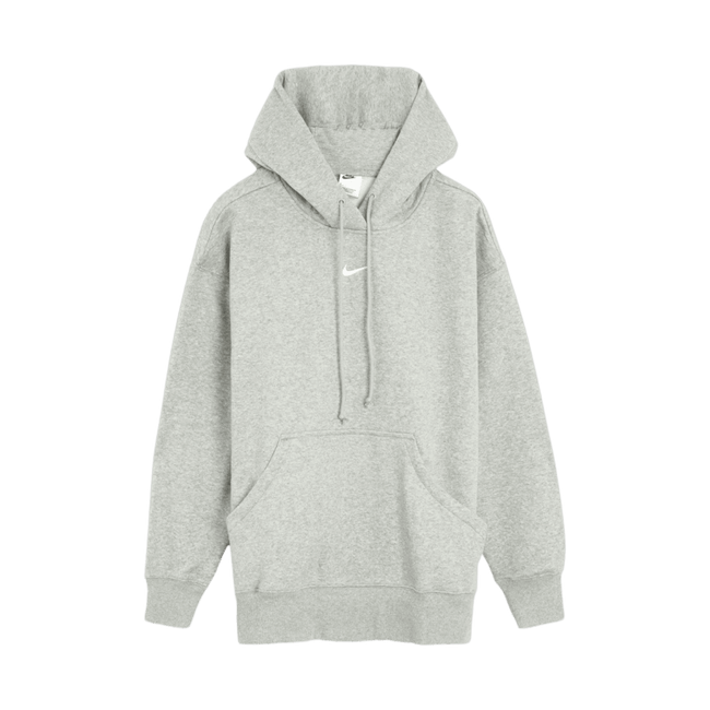Nike Phoenix Fleece Oversized Hoodie 'Dark Grey Heather/Sail'