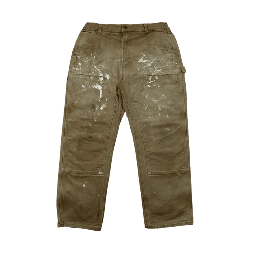 Carhartt Double-Knee Painters Work Pants Beige | Vintage Clothing Store Canada